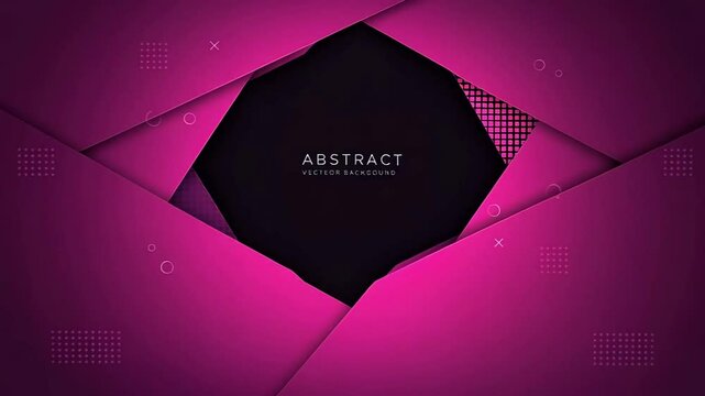 Abstract vector background with dark purple geometric shapes and a modern design