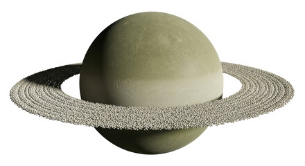 Isolated Saturn Planet
