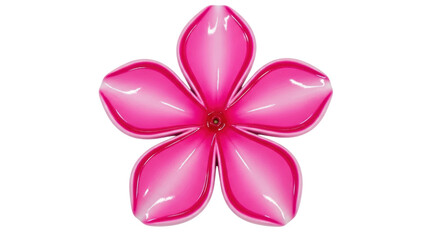 Fototapeta premium Isolated Pink Plumeria Flower