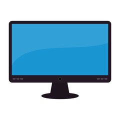 Fototapeta premium LCD Screen Icon for Dashboards & Electronic UI Projects