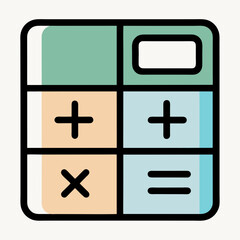 hand with calculator