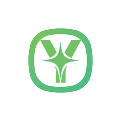 Letter Y logo, Y logo, AI logo set, modern and minimal design, tech-inspired, colorful icons and symbols, suitable for artificial intelligence, innovation, branding, startups, and digital identity.