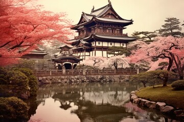 Fototapeta premium Palace architecture building outdoors.