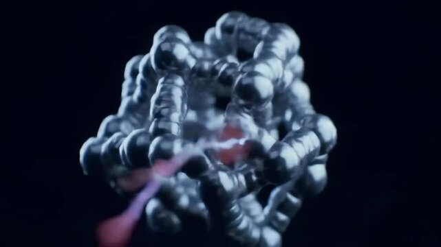 Self-organizing molecular assembler with metallic tendrils and nano components