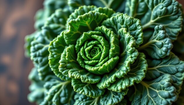 kale is part of the mustard family, along with broccoli, cauliflower, and brussels sprouts, all of which provide high levels of fiber and vitamins.