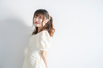 Naklejka premium 女性