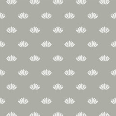 Lotus flower pattern decorative abstract background vector illustration
