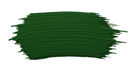 Dark Forest Green Paint Stroke Brush Mark Isolated Vector for Design Resource