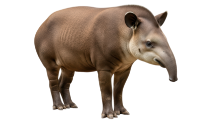 Isolated Tapir