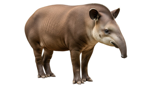 Isolated Tapir