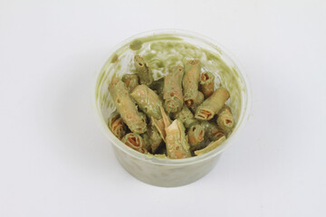 creamy stick biscuits