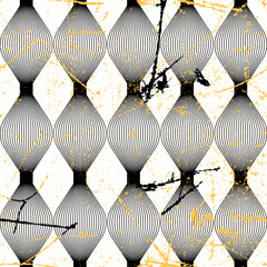 geometric zigzag effect pattern background abstract art design print