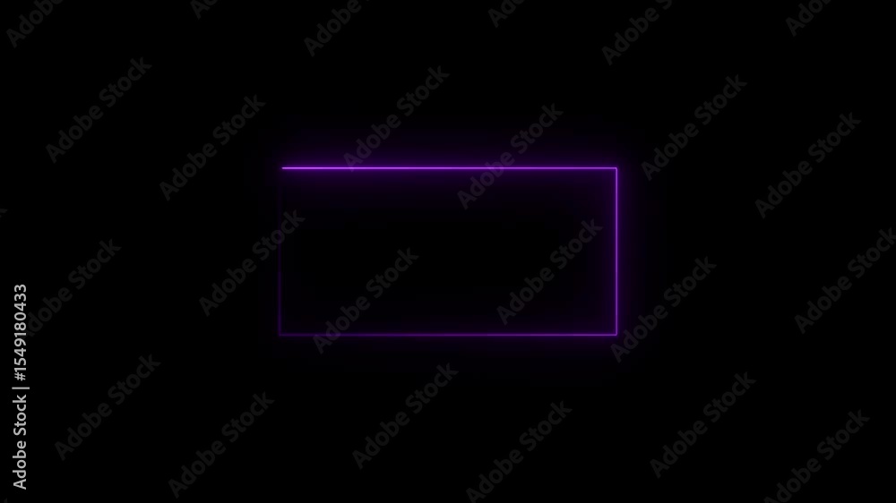 Aufkleber abstract background web neon box pattern .neon line colorful blaze flushing animation.neon color mot