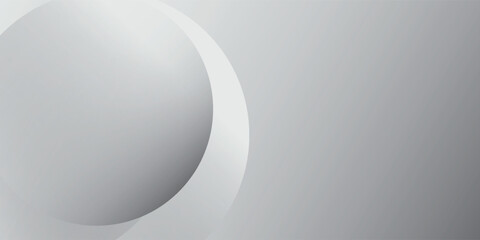 Modern minimalist abstract background featuring overlapping curves and circular shapes in various art Simple
