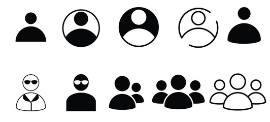 User and Group Icon Set