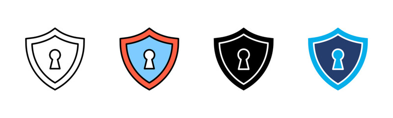 Permission icon sheet multiple style collection