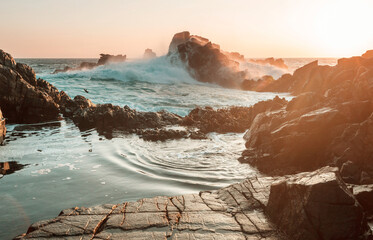 Chile coast