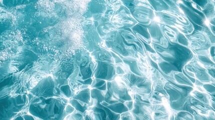 Obraz premium abstract blue color water wave, pure natural swirl pattern texture, background photography