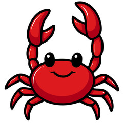 niedliche Krabbe Krebs