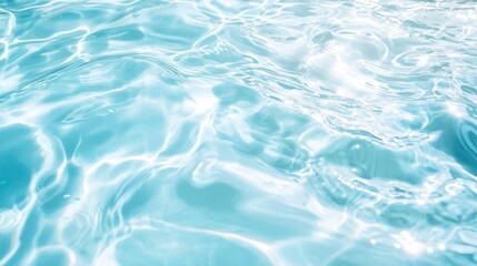 abstract blue color water wave, pure natural swirl pattern texture, background photography