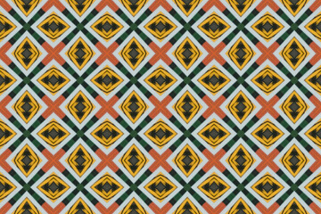 Seamless Interior Decoration Background Design Graphic Symmetric Wallpaper Cloth Texture Perspective Tile Luxury Fabric Template Textile Art Fashion Visual Geometric Digital Endless Shape Pattern.