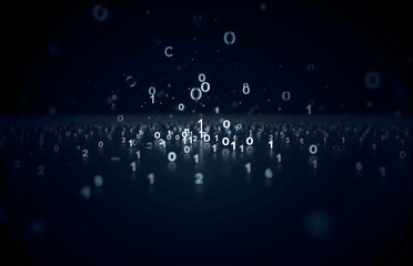 Digital Tech Abstract Background