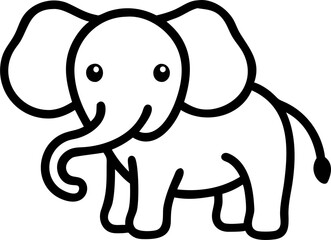 elephant icon lines1