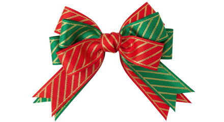 Isolated Decorative Christmas Bow