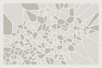  Voronoi background made of interlocking shapes with a white abstract feel