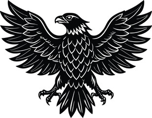 Eagle Vector Art, Bird Icon Vector