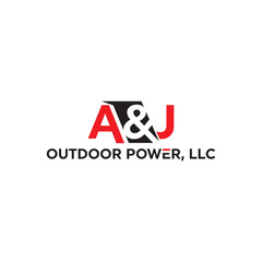 letter aj logo design vector, aj initials monogram logo design, aj vector logo