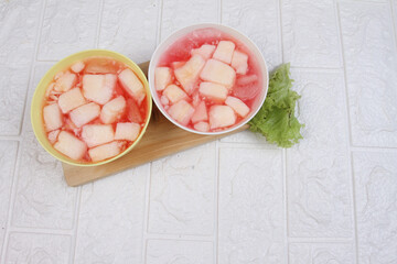 slices of watermelon