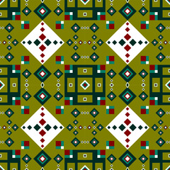 Abstract geometric ethnic pattern design. Aztec fabric carpet mandala ornament ethnic chevron textile decoration wallpaper. Tribal boho native ethnic turkey traditional embroidery vector background