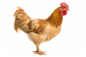 Fototapeta premium Hen chicken poultry animal.