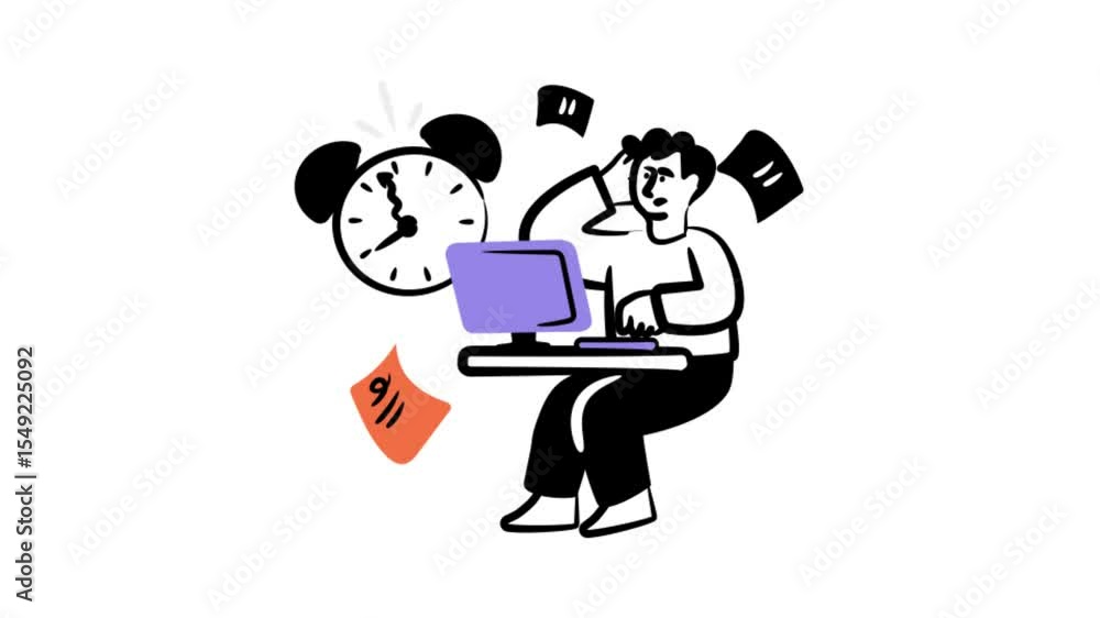 Poster deadline animation mp4 file