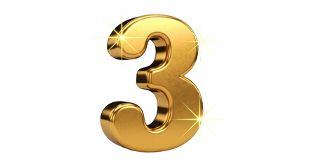 Isolated Golden Number Three