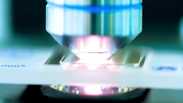 Professional laboratory technicians use microscopes to examine blood samples, identify parasites to help diagnose tropical diseases and infections.