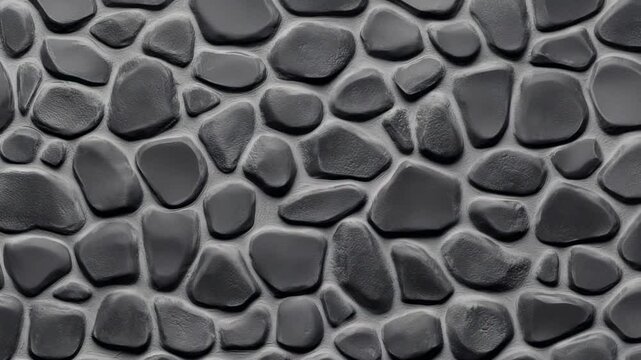 Unique black stone wall texture ideal for interior design and architectural inspiration showcasing natural shapes and shadows