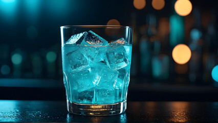 A cocktail that glows like a fragment of deep space — swirling with cosmic energy and served in perfect darkness. This is more than a drink; it's an experience, where futuristic mixology meets cinemat