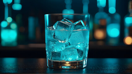 A cocktail that glows like a fragment of deep space — swirling with cosmic energy and served in perfect darkness. This is more than a drink; it's an experience, where futuristic mixology meets cinemat