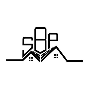 SBP Real State logo design, SBP simple and modern logo. SBP luxurious alphabet design