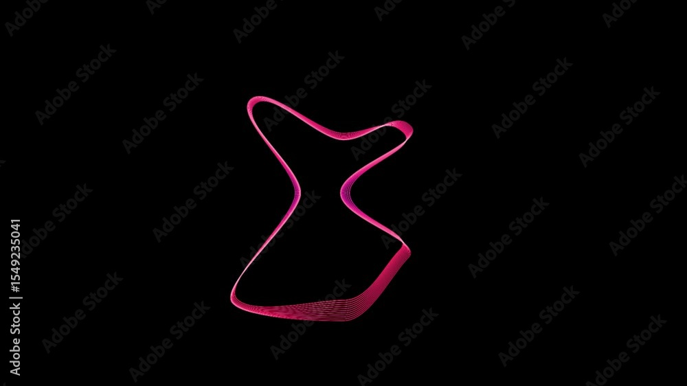Poster gradient seamless digital wavy background with loop motion. futuristic technology background, colorf