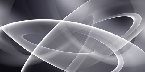 Abstract white and gray modern geometrical backdrop wallpaper. Light grey motion silver line design background