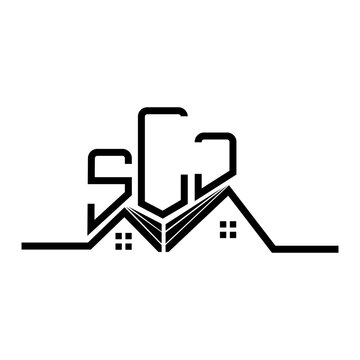 SLJ Real State logo design, SLJ simple and modern logo. SLJ luxurious alphabet design