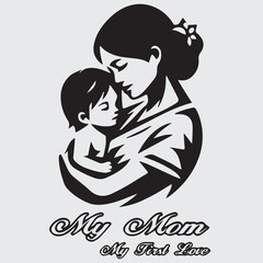 Obraz premium My Mom My First Love 