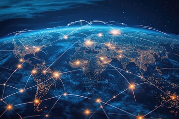 Global network of interconnected cities (1)