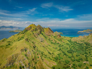 Pink Beach in Flores Island