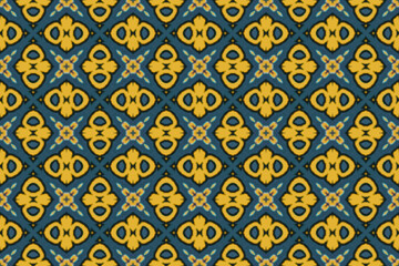 Seamless Interior Decoration Background Design Graphic Symmetric Wallpaper Cloth Texture Perspective Tile Luxury Fabric Template Textile Art Fashion Visual Geometric Digital Endless Shape Pattern.