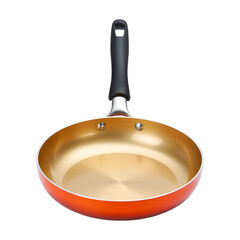 Frying pan: nonstick cookware, kitchen skillet on transparent background