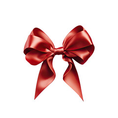 red ribbon bow